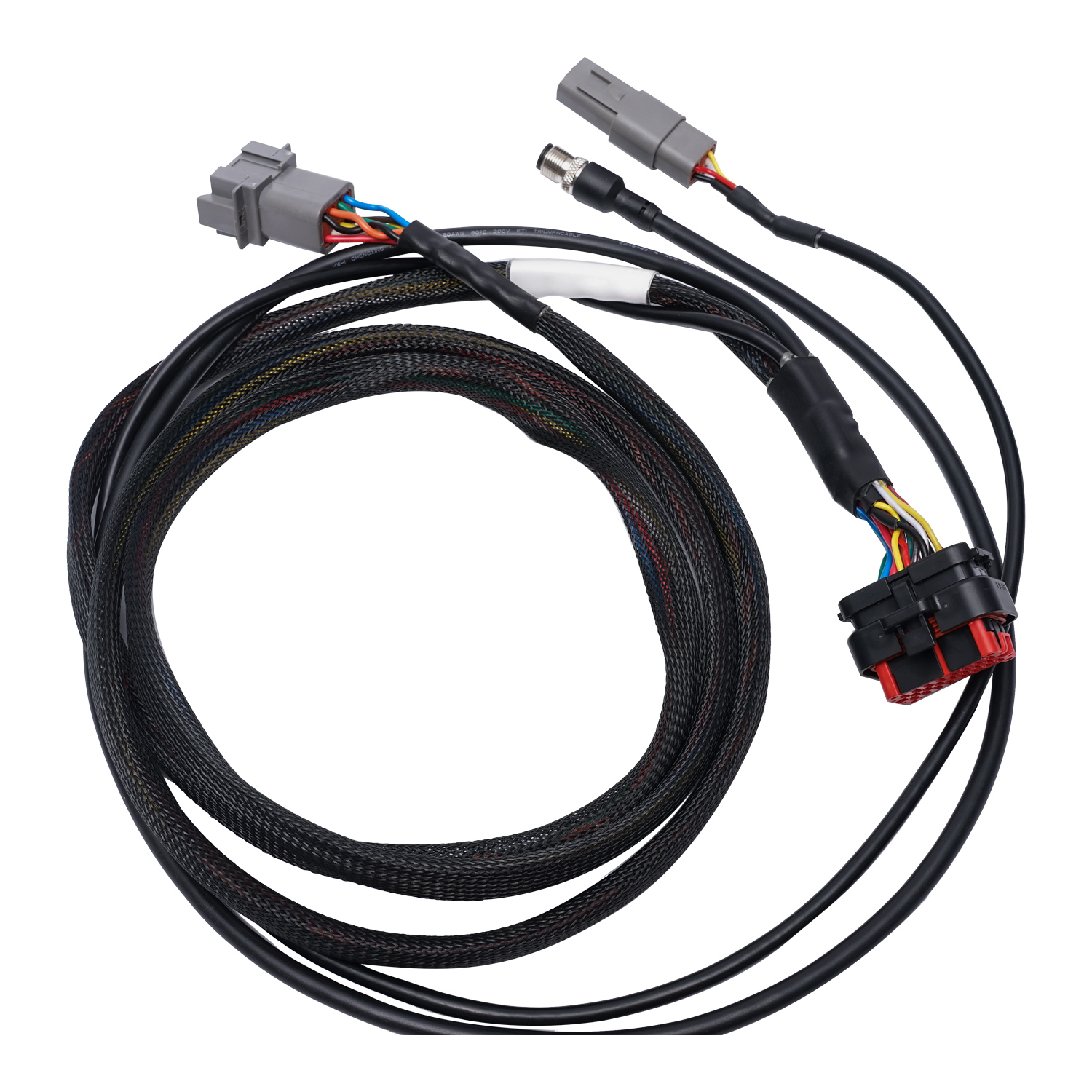 Chicote elétrico do veículo de entrega de energia de PVC do conector DT