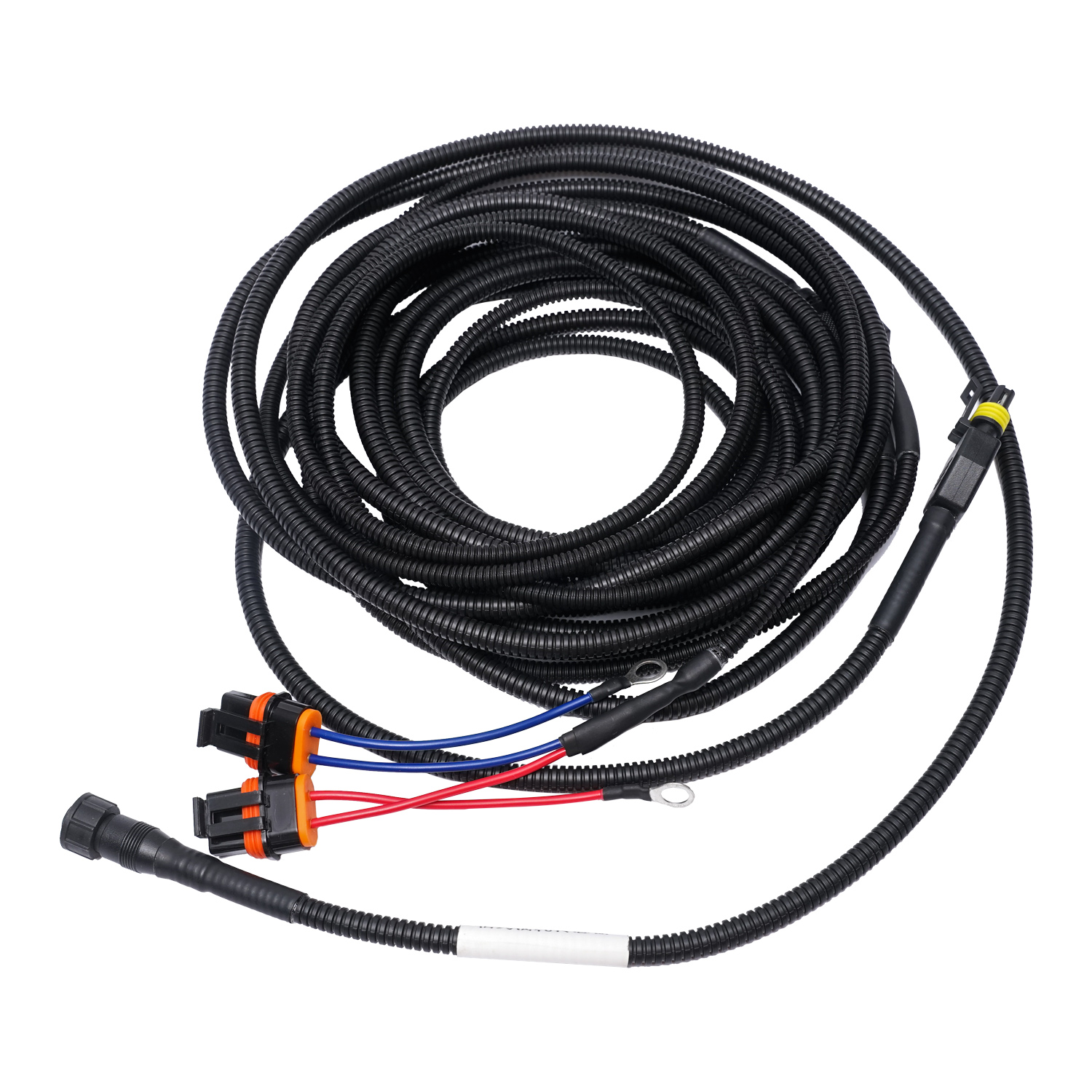 Chicote elétrico automotivo industrial à prova d'água para tubos de PVC
