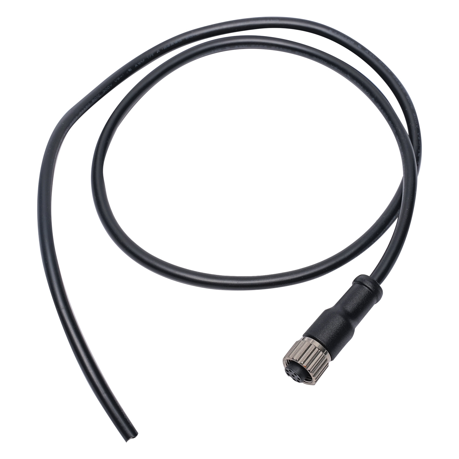 Conjunto de cabo da linha de conexão de alta corrente do conector M12 8P