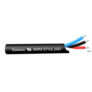 UL2587 90 ℃ 600V Cabo de controle flexível blindado de múltiplos núcleos