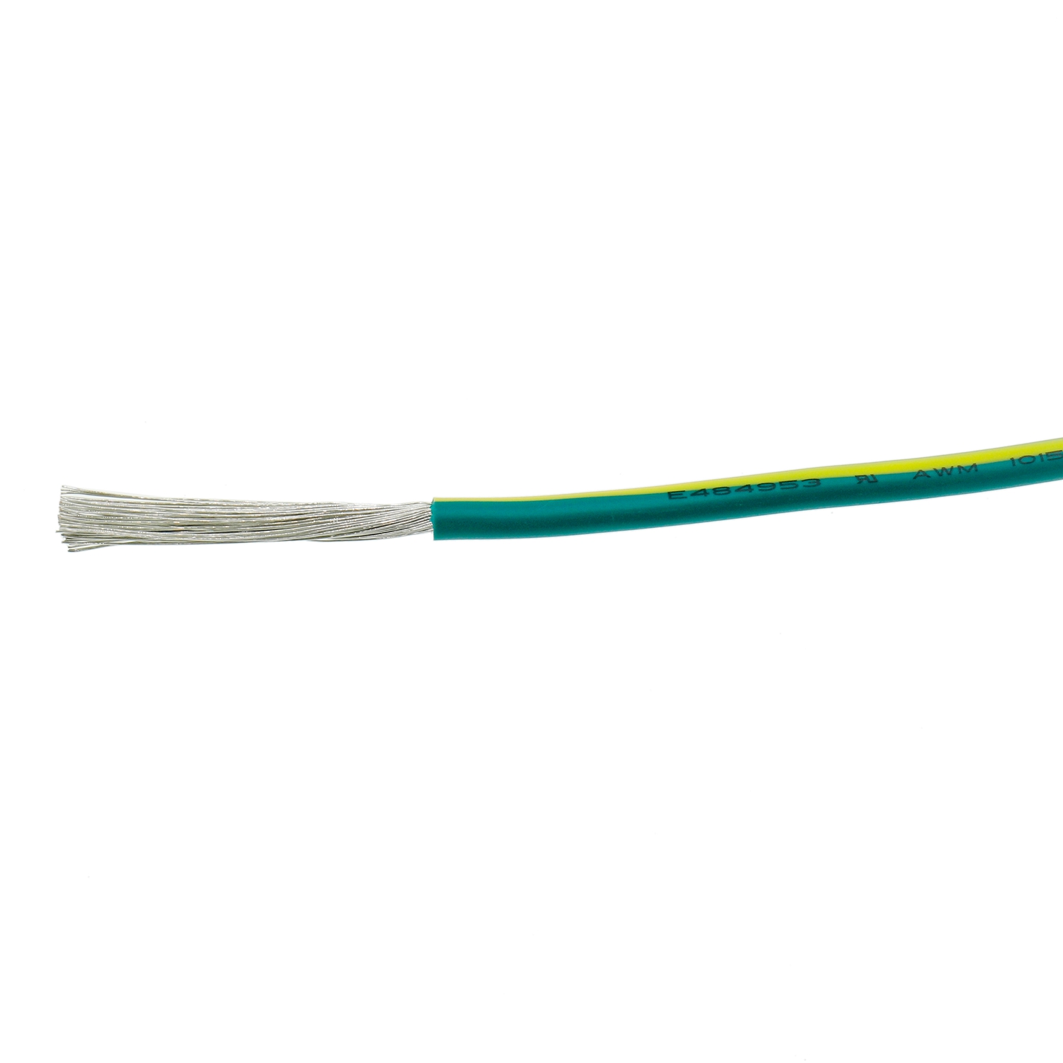 UL1015 8AWG Cabo de energia elétrica amarelo verde baixa tensão