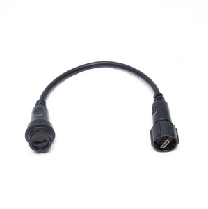 Cabo HDMI personalizado macho para fêmea plugue cabo de alimentação OEM