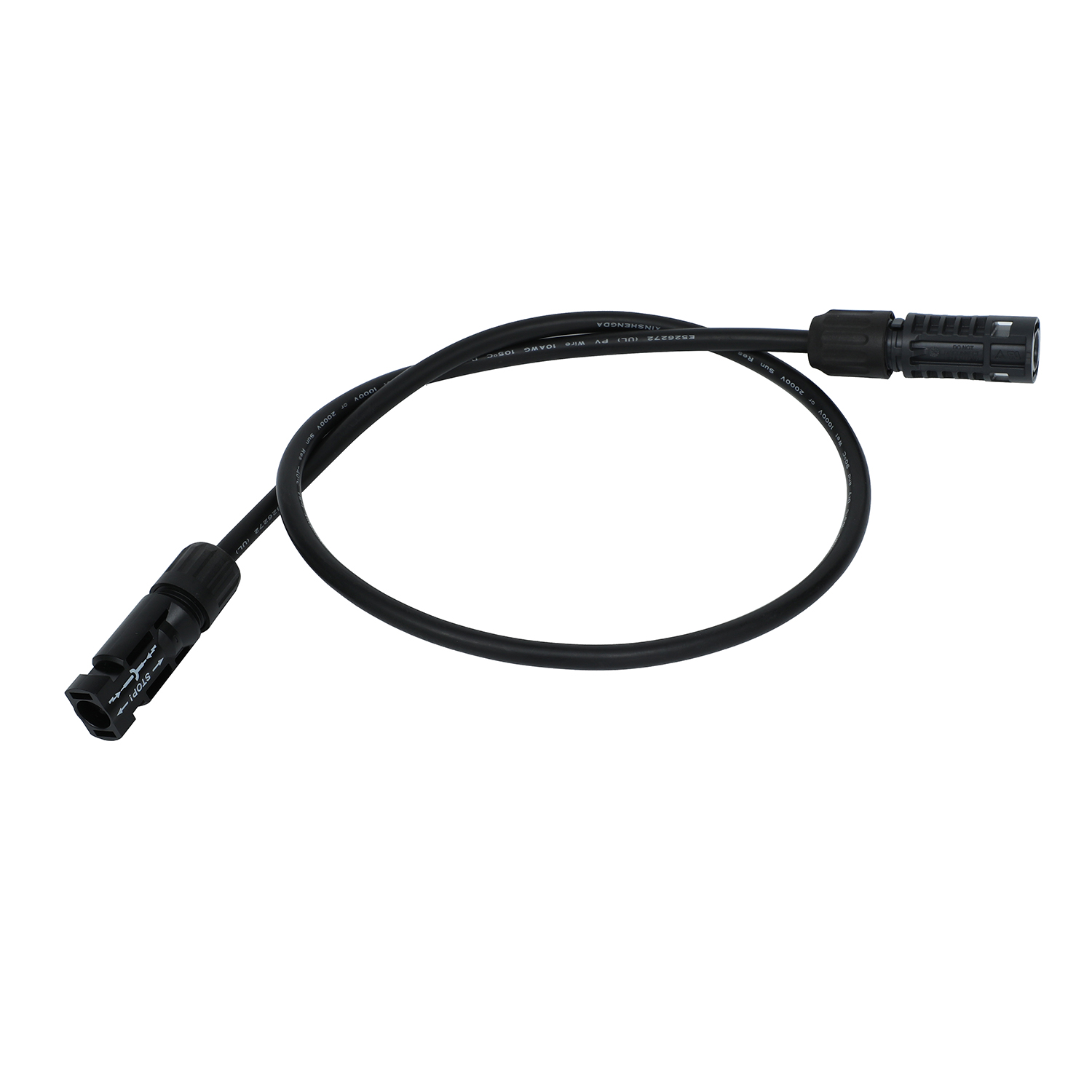 Fio de jumper 6mm2 10mm2 IP67 Cabo solar 2KV para saltador externo