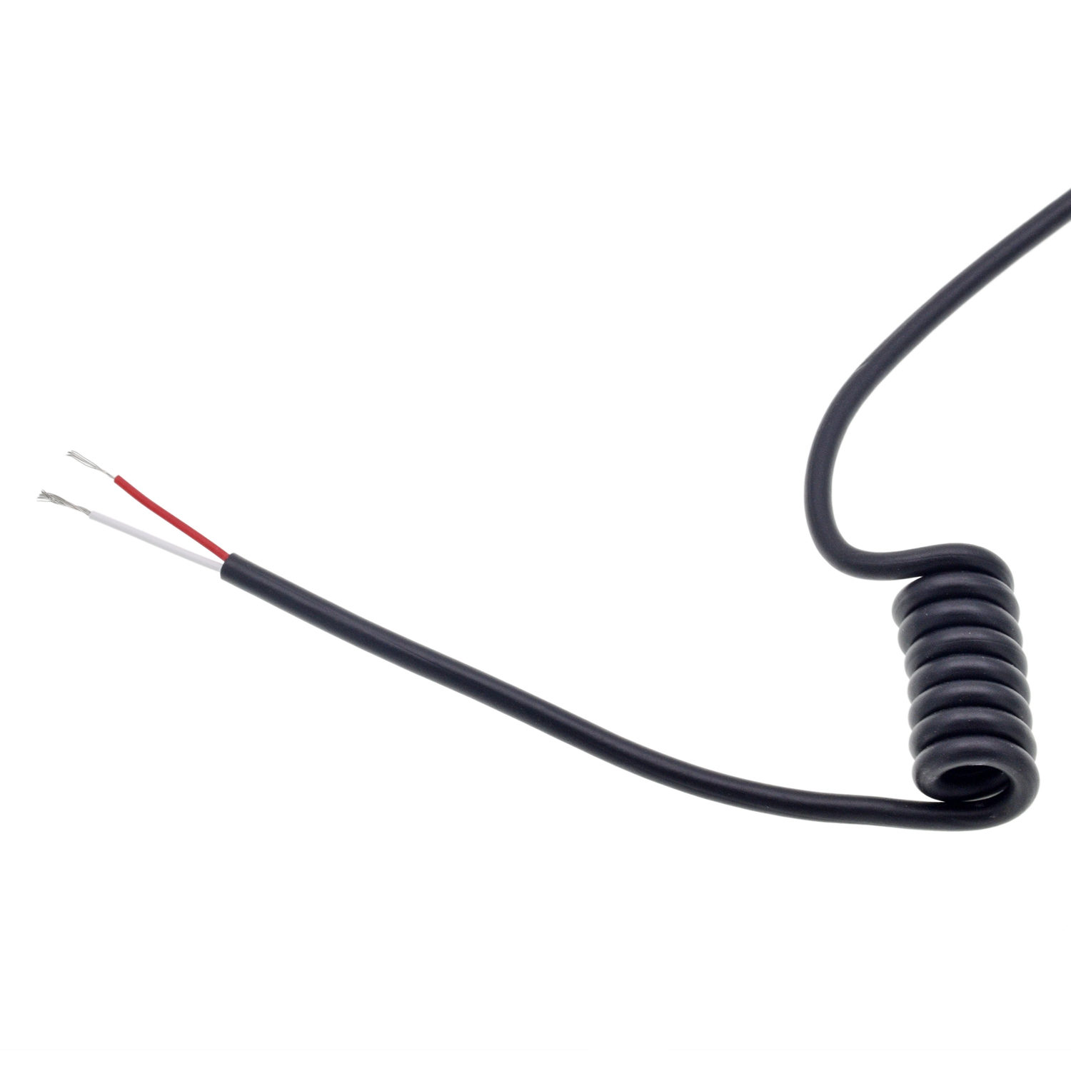 TPE Trailer Cabo Curly Cord Coiled Enrolado para EV Charge OEM
