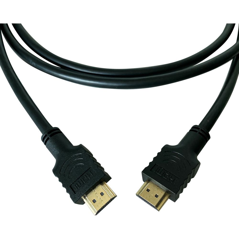 Adaptador de monitor personalizado com plugue macho HDMI banhado a ouro para USB-C