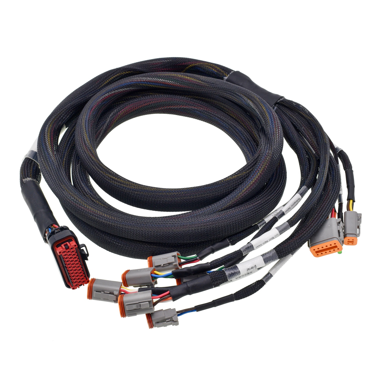 Nylon Mesh Conector DT Chicote elétrico automotivo à prova d'água